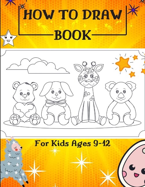 Front cover_How to Draw Book For Kids Ages 9-12