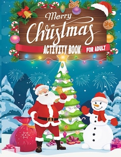 Front cover_Merry Christmas Activity Book For Adult