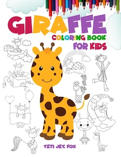 Couverture_Giraffe coloring book for kids