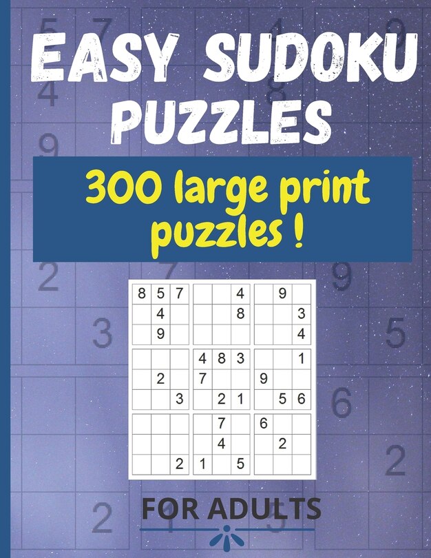 Couverture_Easy sudoku puzzles for adults