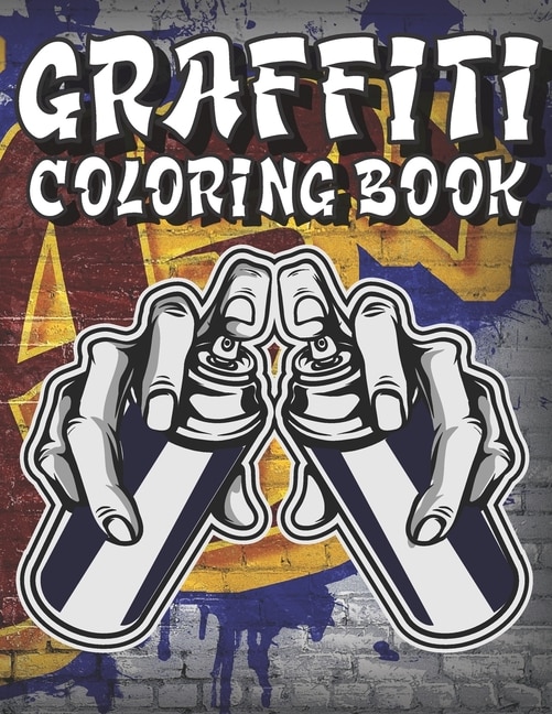 Front cover_Graffiti Coloring Book