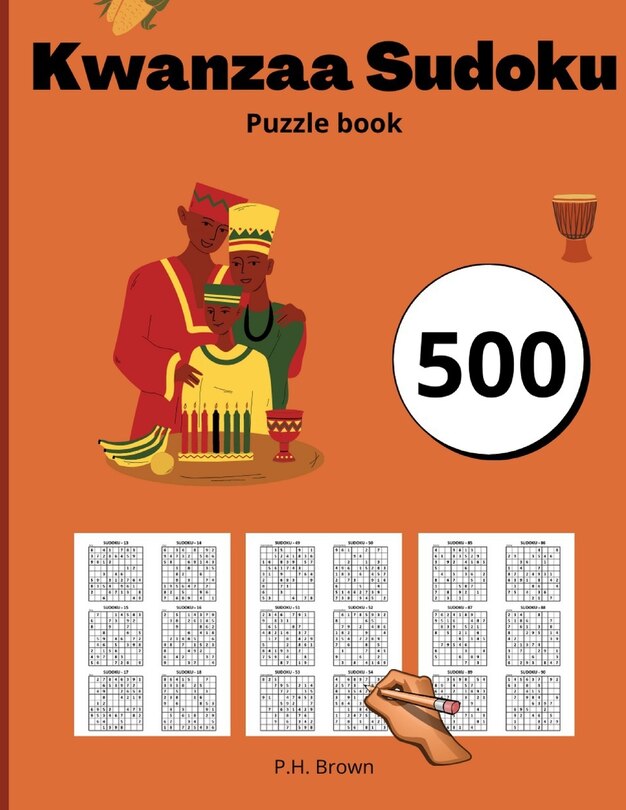 Couverture_Kwanzaa Sudoku Puzzle Book