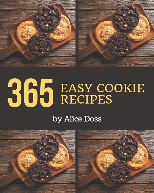 Couverture_365 Easy Cookie Recipes