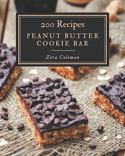 Front cover_200 Peanut Butter Cookie Bar Recipes