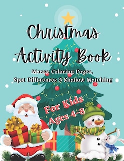 Couverture_Christmas Activity Book For Kids Ages 4-8