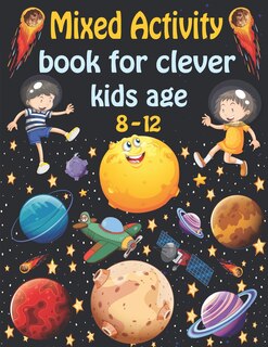 Couverture_Mixed activity book for clever kids age 8-12