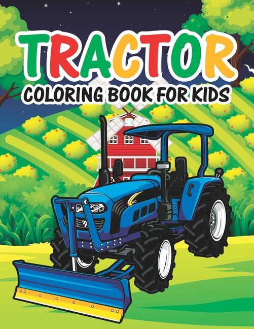 Couverture_Tractor Coloring Book for Kids