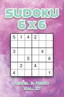 Front cover_Sudoku 6 x 6 Level 3