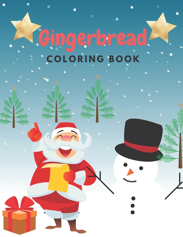 Front cover_Gingerbread Coloring Book
