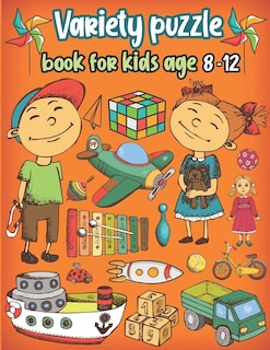 Couverture_Variety puzzle book for kids age 8-12