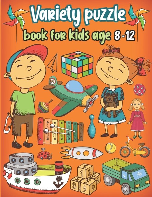 Couverture_Variety puzzle book for kids age 8-12