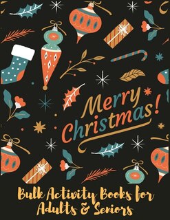 Front cover_Christmas Bulk Activity Books for Adults & Seniors
