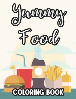 Front cover_Yummy Food Coloring Book
