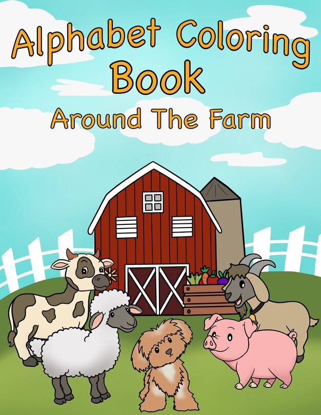 Front cover_Alphabet Coloring Book