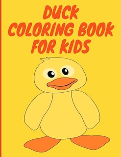 Front cover_Duck Coloring Book For Kids
