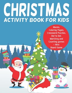 Front cover_Christmas Activity Book for Kids