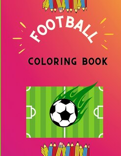 Front cover_Football coloring book