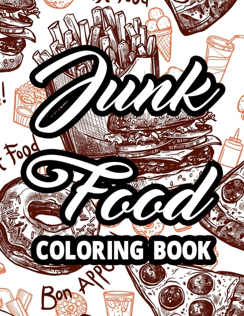 Couverture_Junk Food Coloring Book