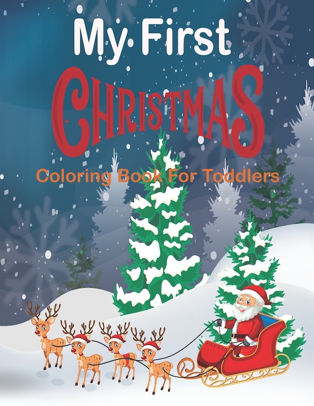 Couverture_My First Christmas Coloring Book for Toddlers