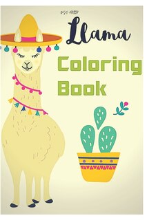 Front cover_llama coloring book