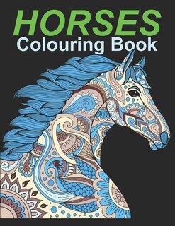 Couverture_HORSES Colouring Book