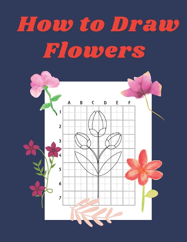 Front cover_How to Draw Flowers