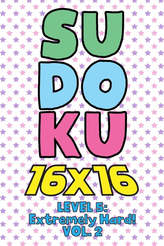 Front cover_Sudoku 16 x 16 Level 5