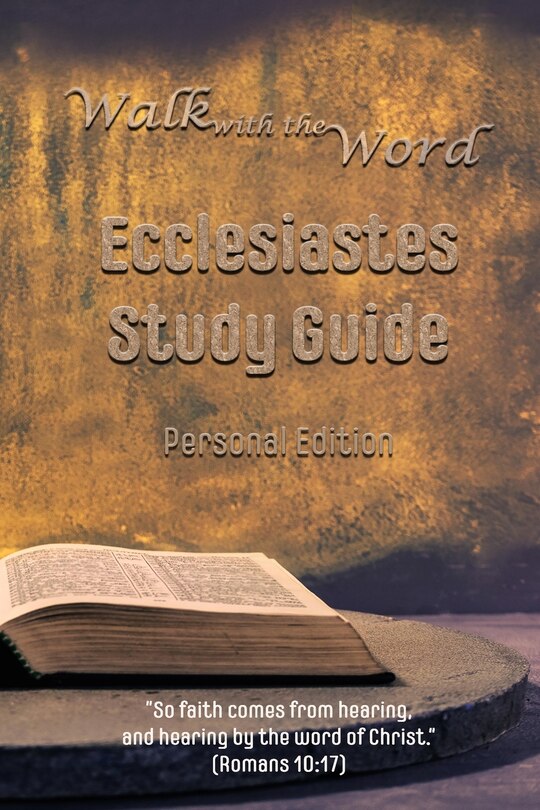 Couverture_Walk with the Word Ecclesiastes Study Guide
