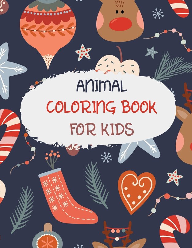 Couverture_Animal Coloring Book for Kds