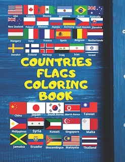 Front cover_Countries Flags Coloring Book