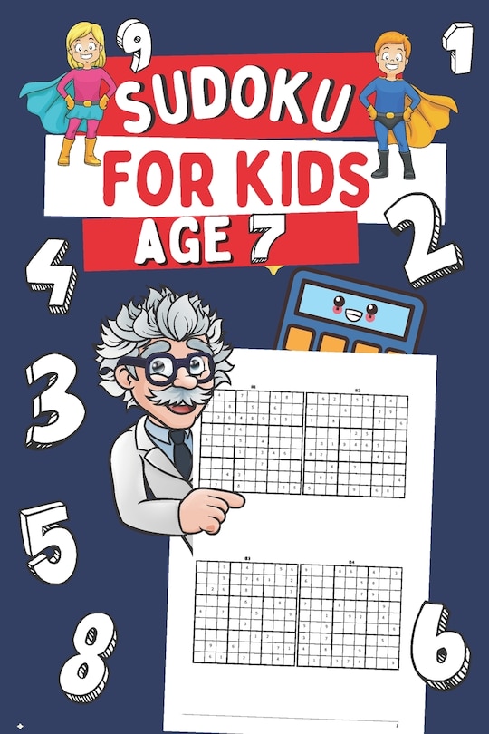 Front cover_Sudoku for Kids Age 7