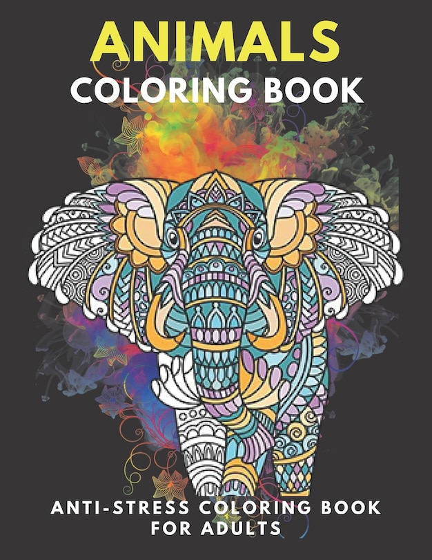 Couverture_Animals Coloring Book For Adults