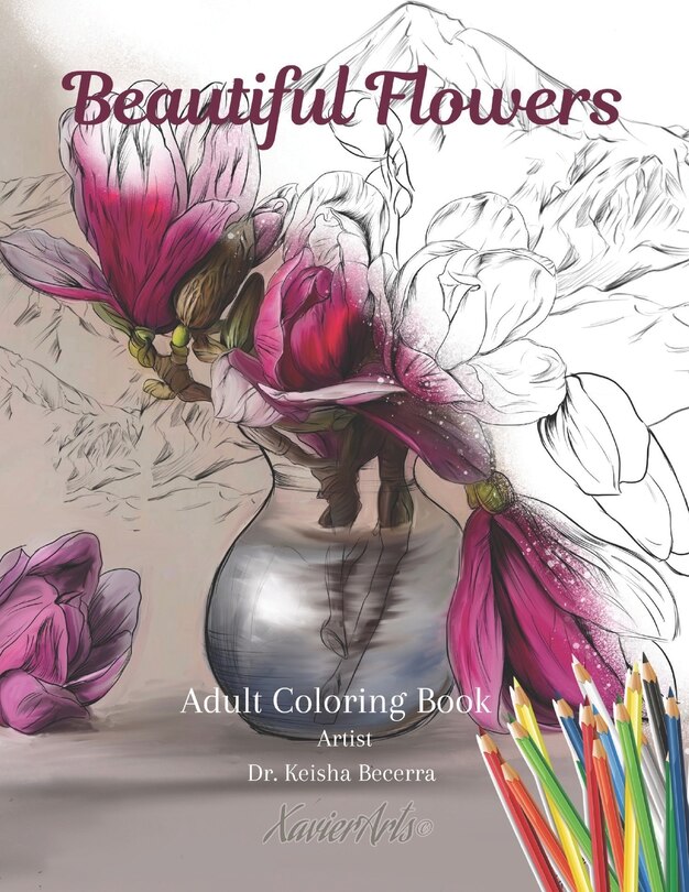 Couverture_Beautiful Flowers Coloring Book