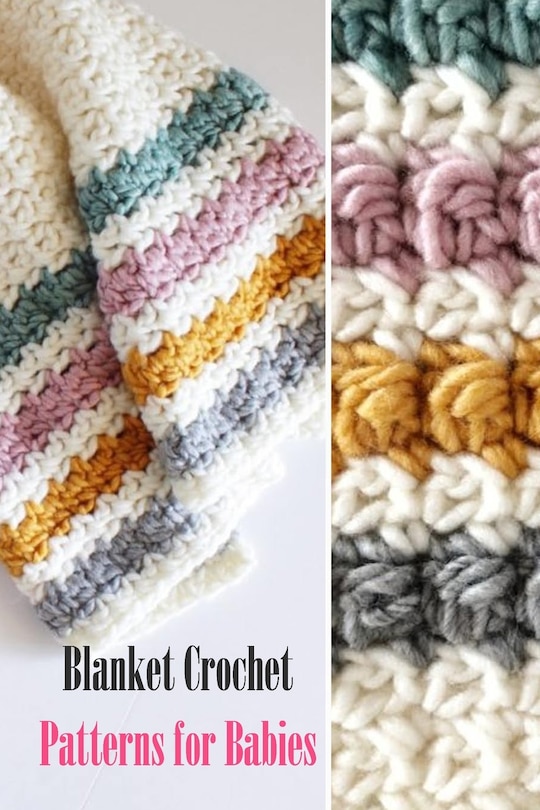Couverture_Blanket Crochet Patterns for Babies