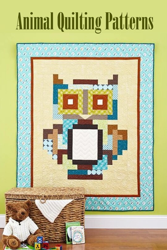 Couverture_Animal Quilting Patterns