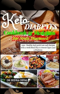 Front cover_Keto Diabetes cookbook & Mean Plans