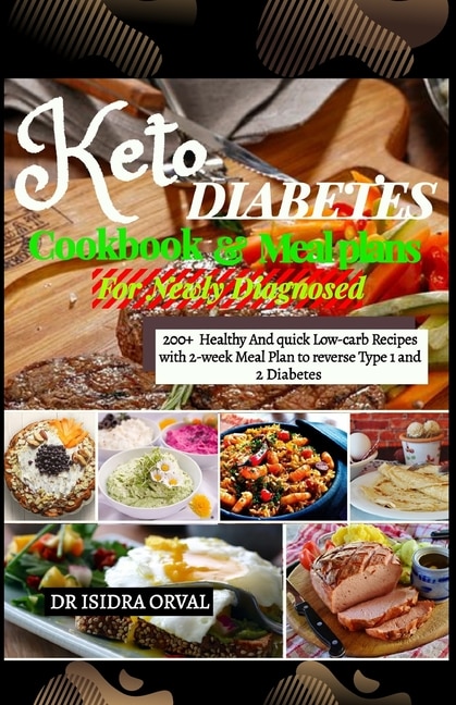 Front cover_Keto Diabetes cookbook & Mean Plans