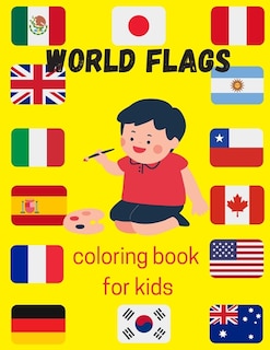 Couverture_World flags coloring book for kids