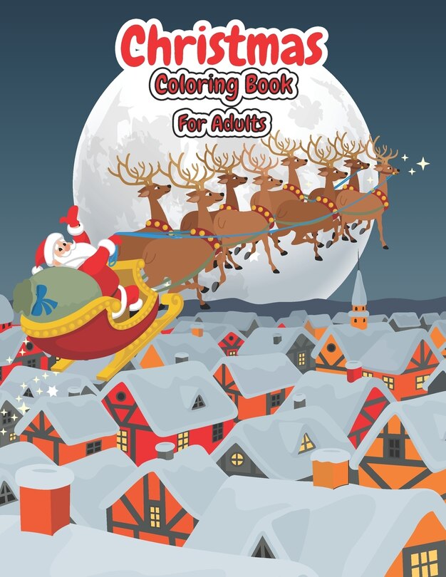Couverture_Christmas Coloring Book For Adults