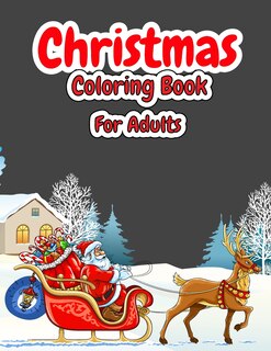 Couverture_Christmas Coloring Book For Adults