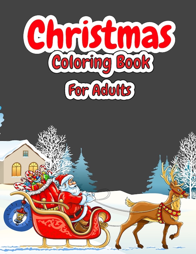 Couverture_Christmas Coloring Book For Adults
