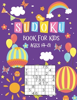 Front cover_Sudoku Book for Kids Ages 4-8