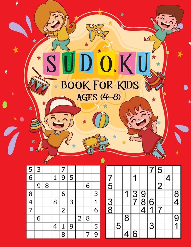 Couverture_Sudoku Book for Kids Ages 4-8