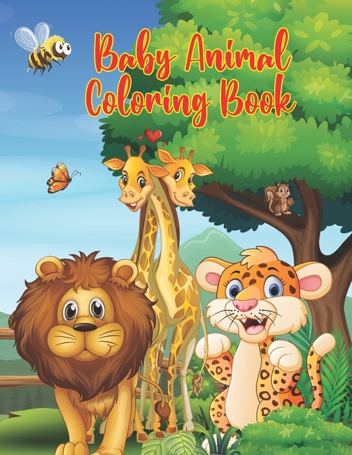 Couverture_Baby Animal Coloring Book