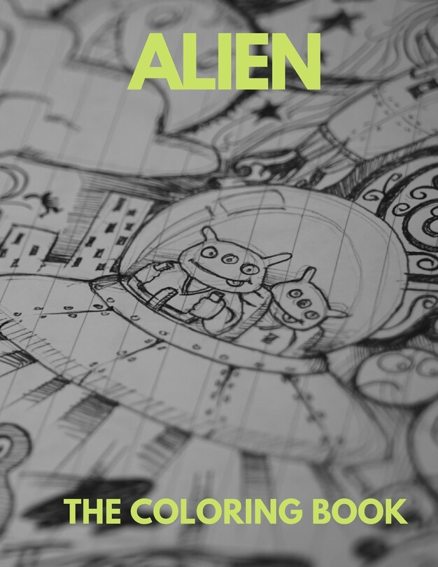 Front cover_Alien the Coloring Book