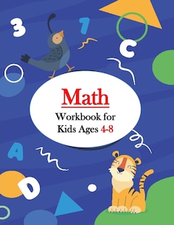 Couverture_Math Workbook for Kids Ages 4-8