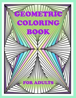 Couverture_geometric coloring book for adults