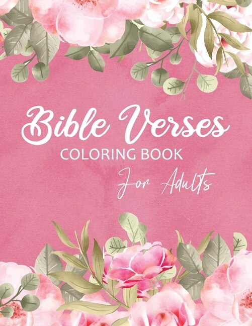 Front cover_Bible Verses Coloring Book For Adults