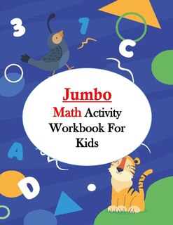 Couverture_Jumbo Math Activity Workbook for Kids