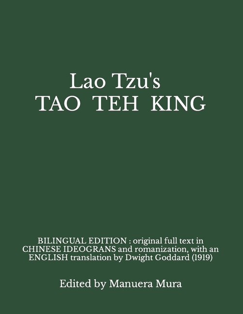 Front cover_Lao Tzu's TAO TEH KING